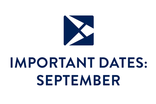 Important Dates: September