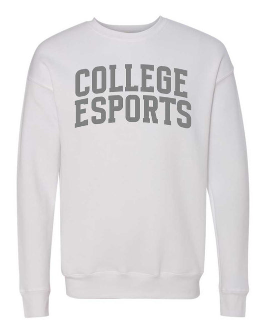 College Esports Arch Drop Shoulder Crew Sweatshirt