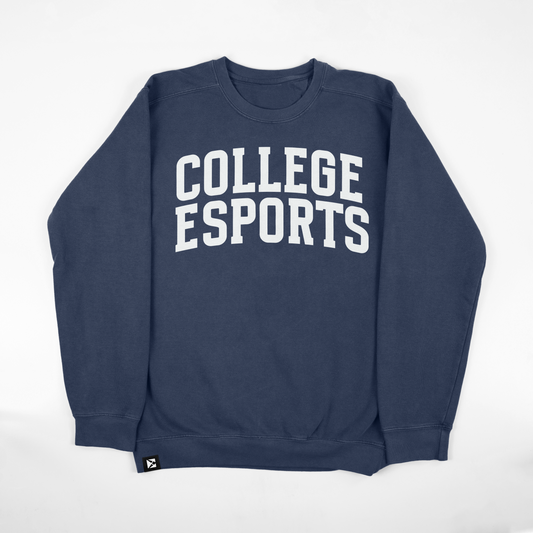 College Esports Arch Crewneck