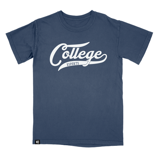 College Esports Script T Shirt