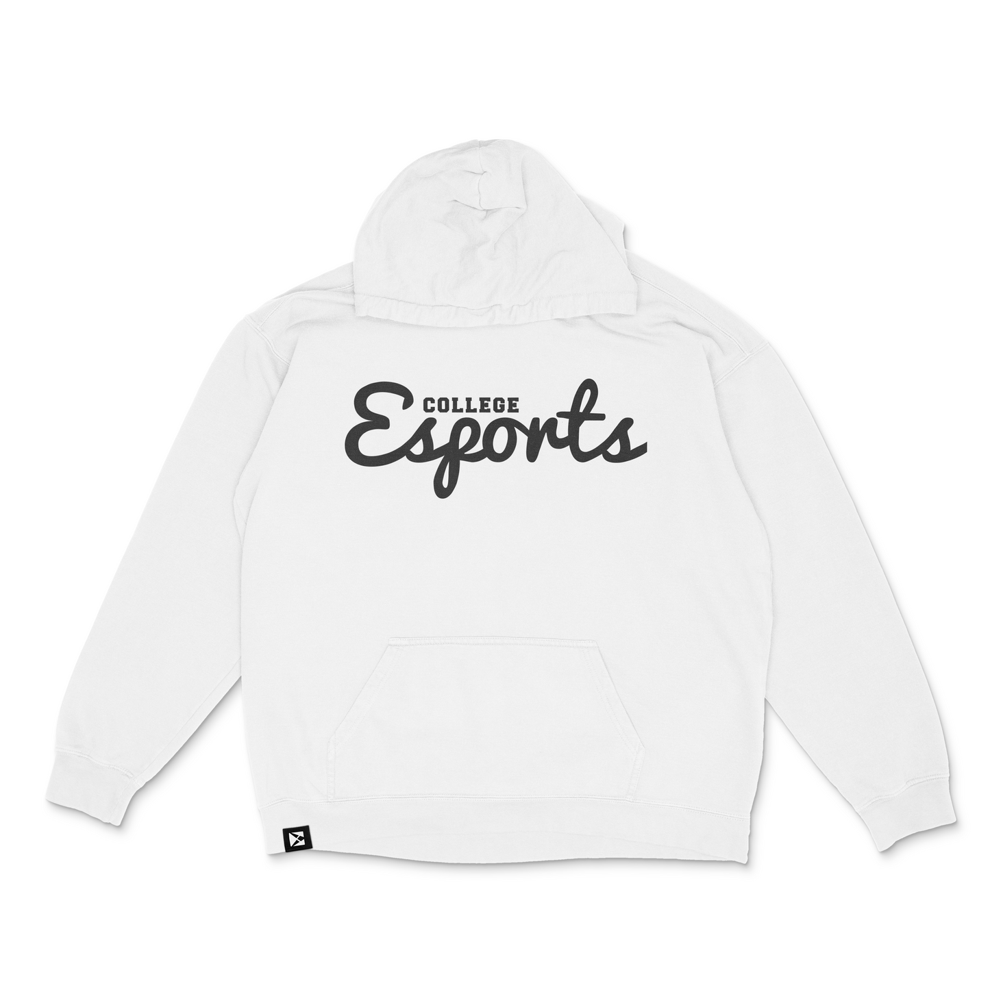 College Esports Vintage Script Hoodie