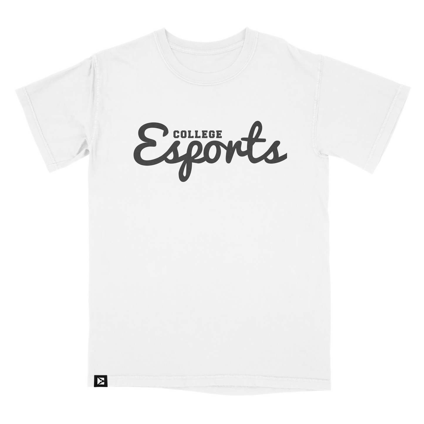 College Esports Vintage Script T Shirt