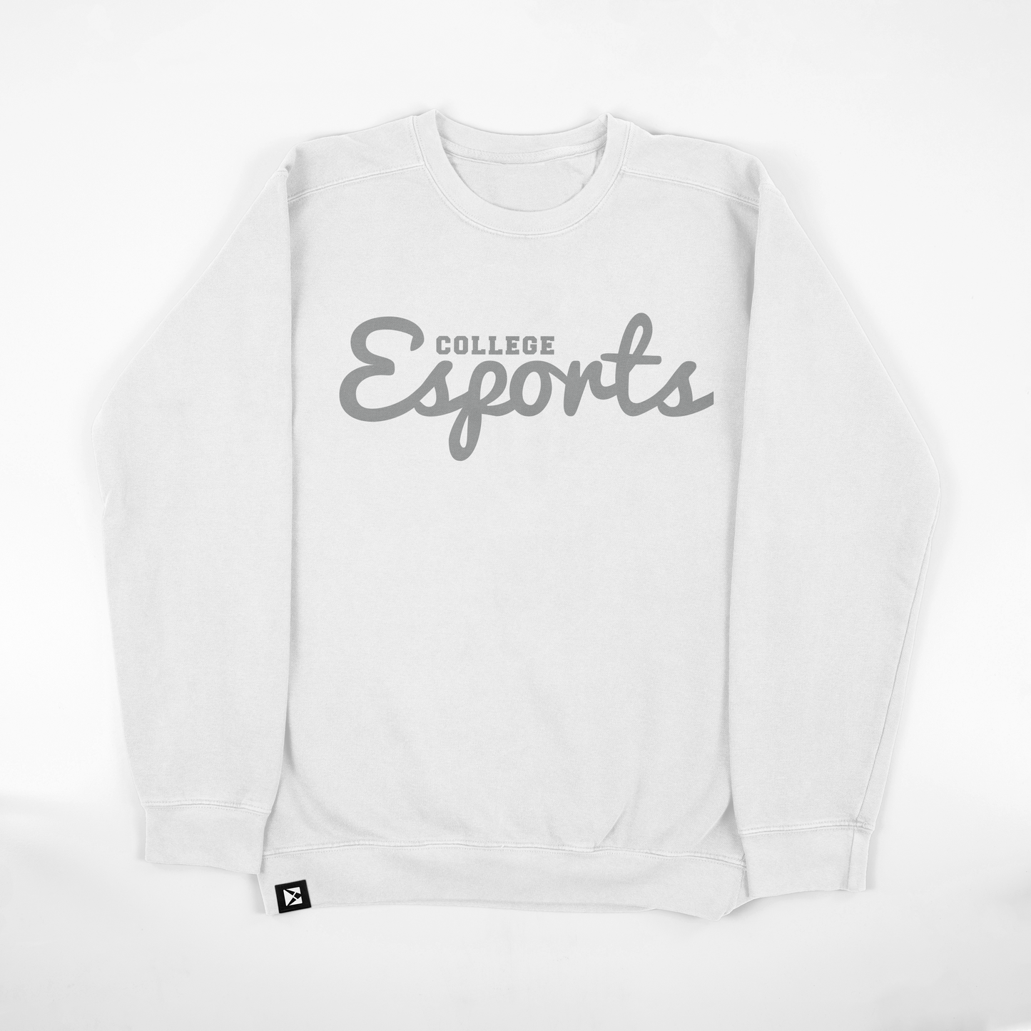 College Esports Vintage Script Crewneck