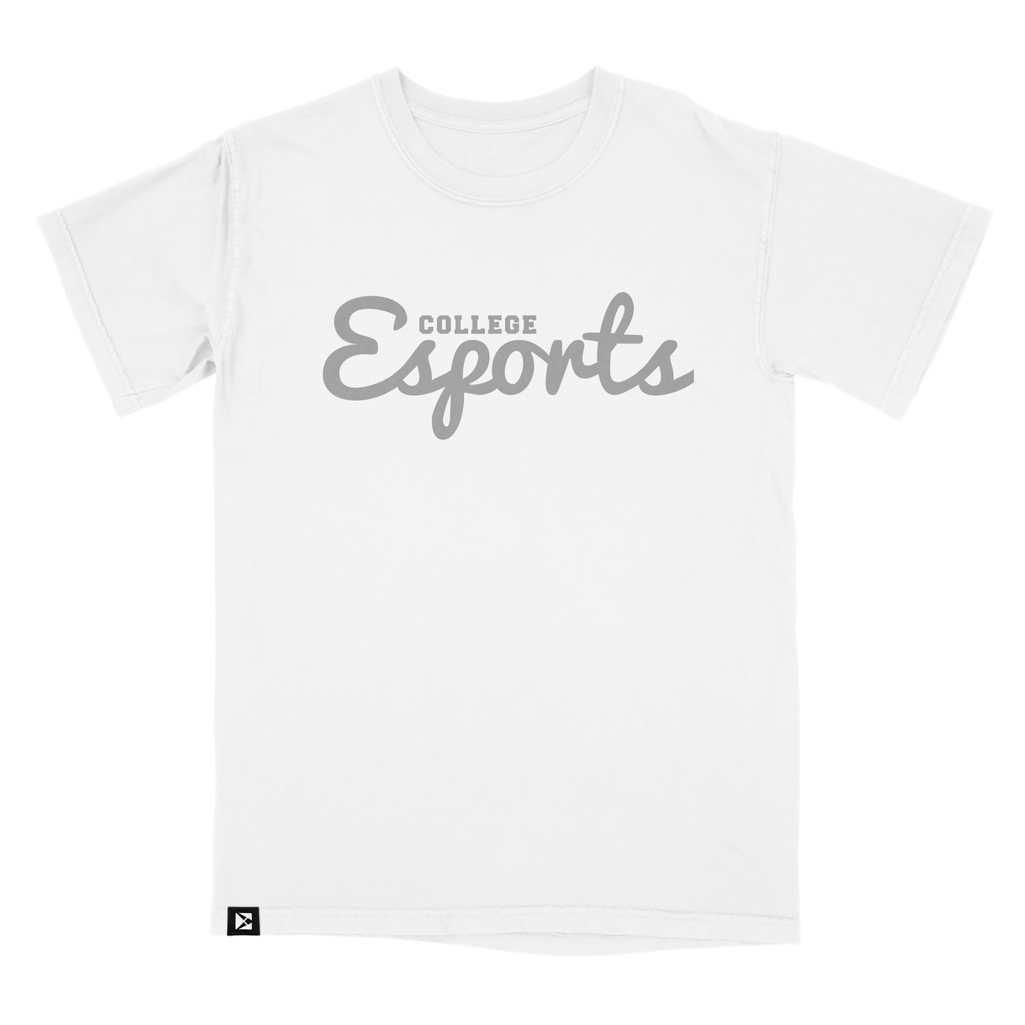 College Esports Vintage Script T Shirt