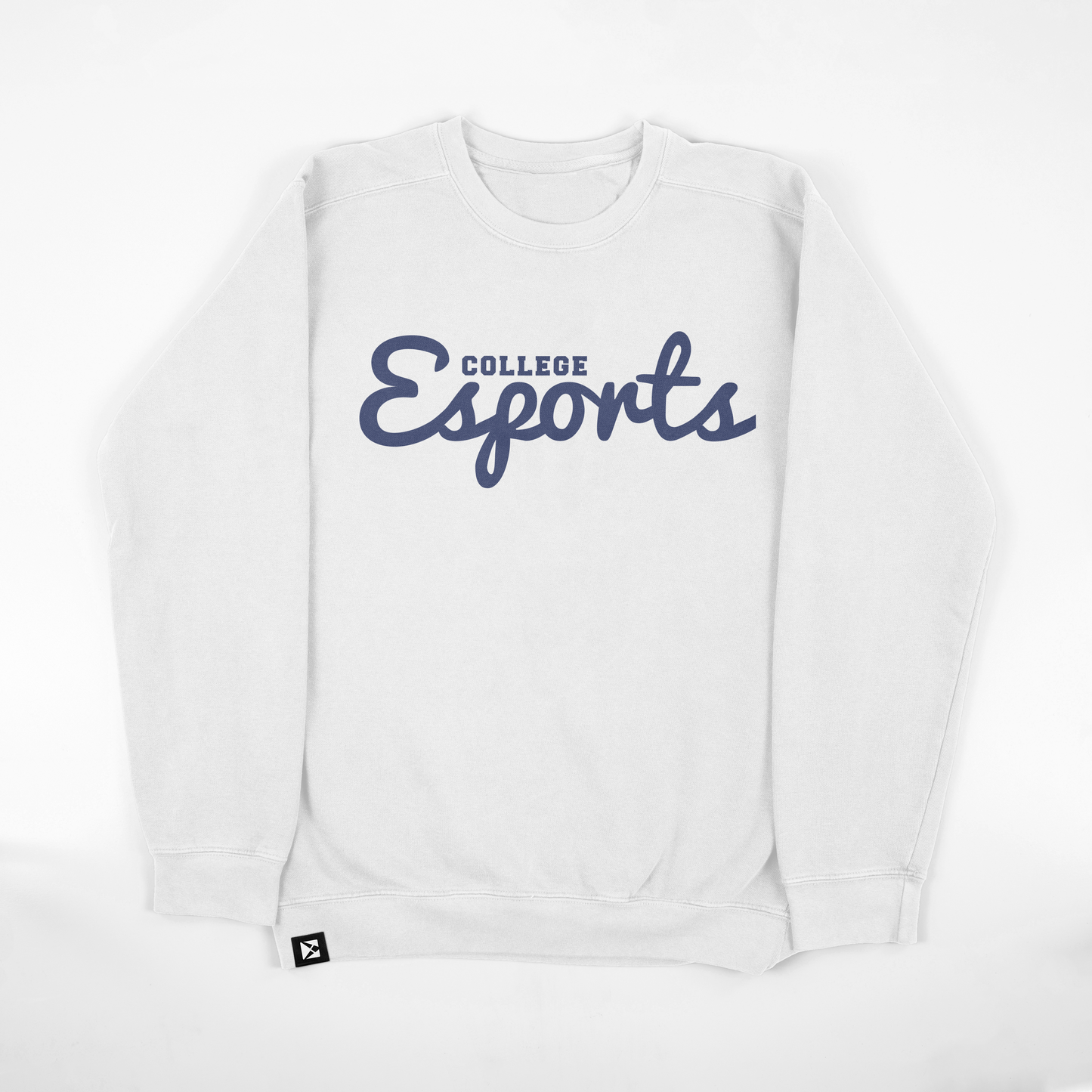 College Esports Vintage Script Crewneck