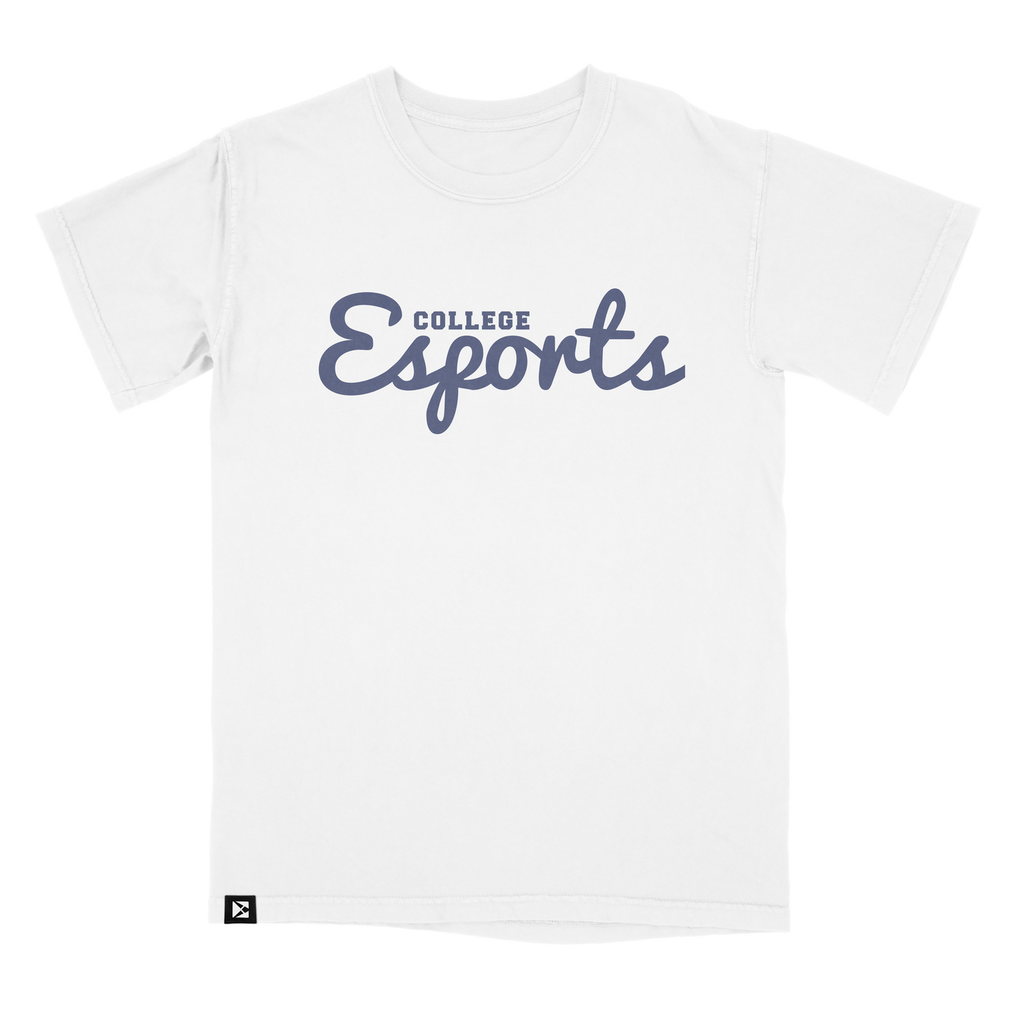 College Esports Vintage Script T Shirt