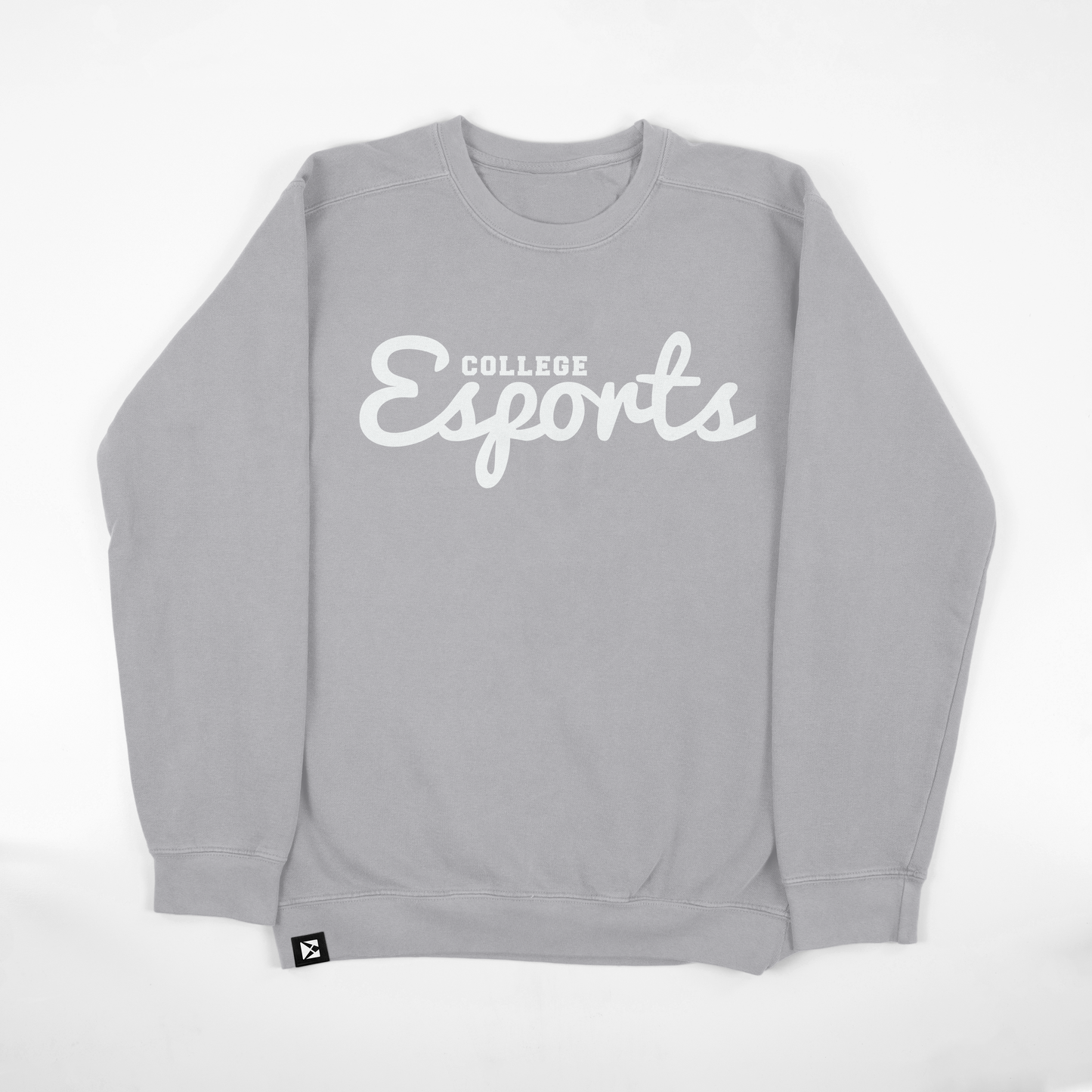 College Esports Vintage Script Crewneck