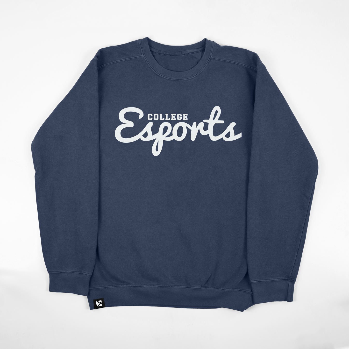 College Esports Vintage Script Crewneck