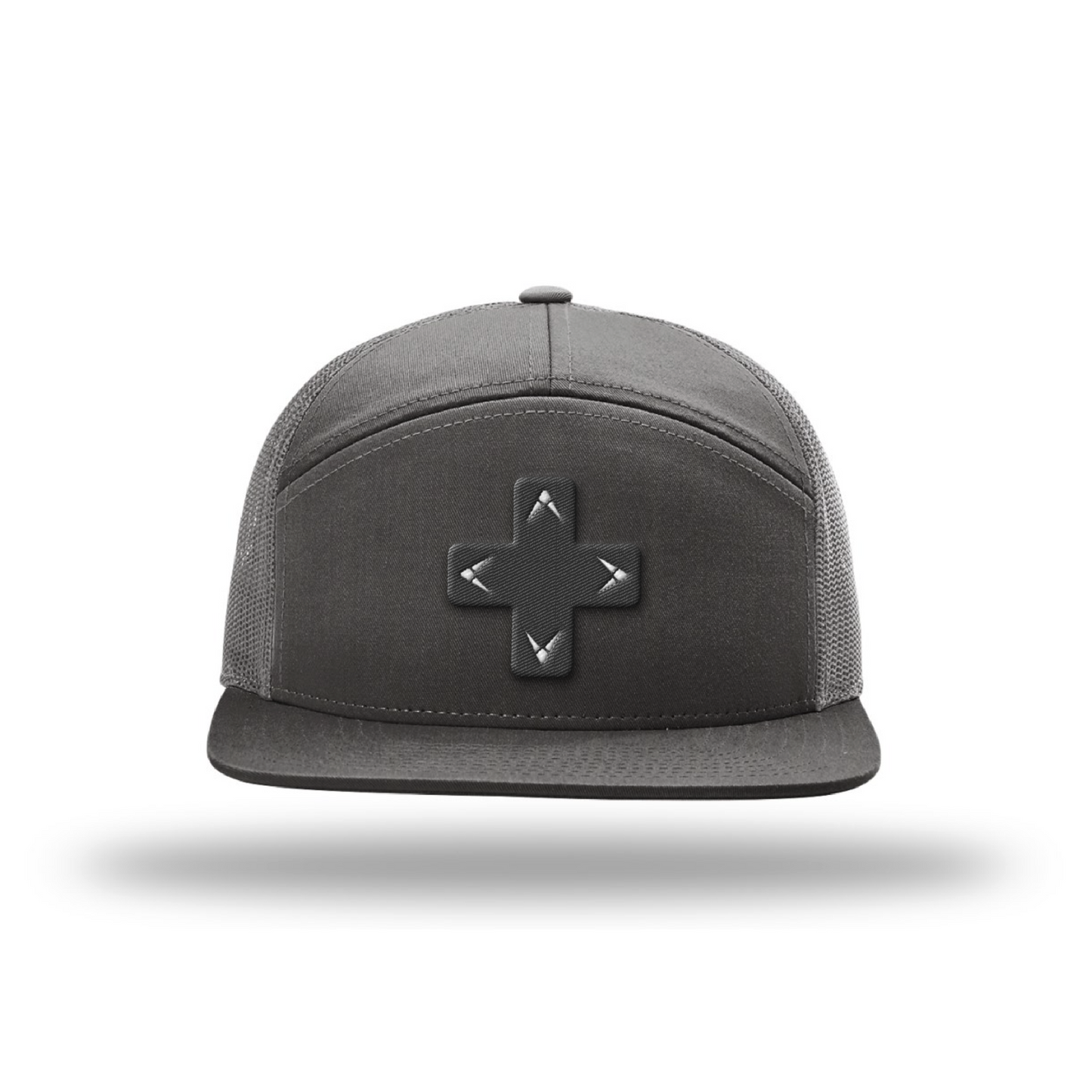 D-Pad Seven Panel Trucker Cap