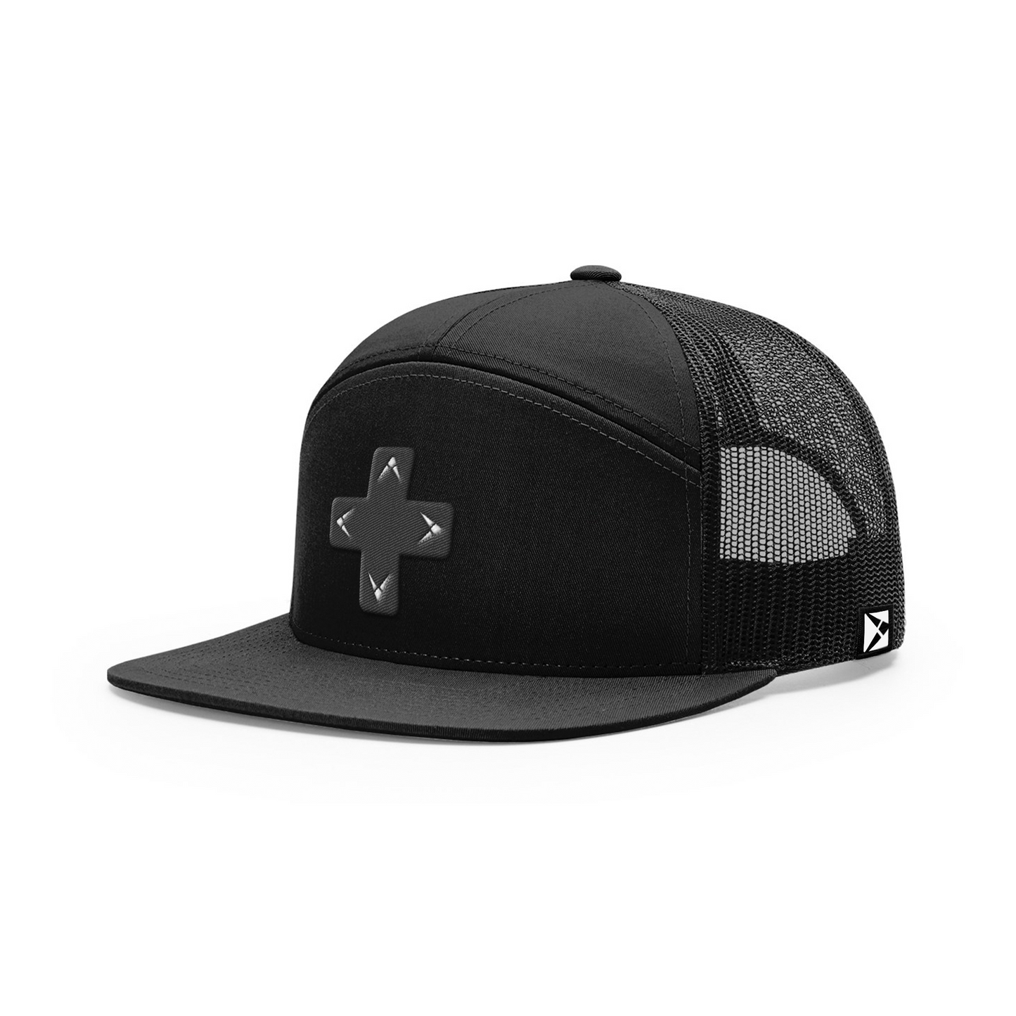 D-Pad Seven Panel Trucker Cap